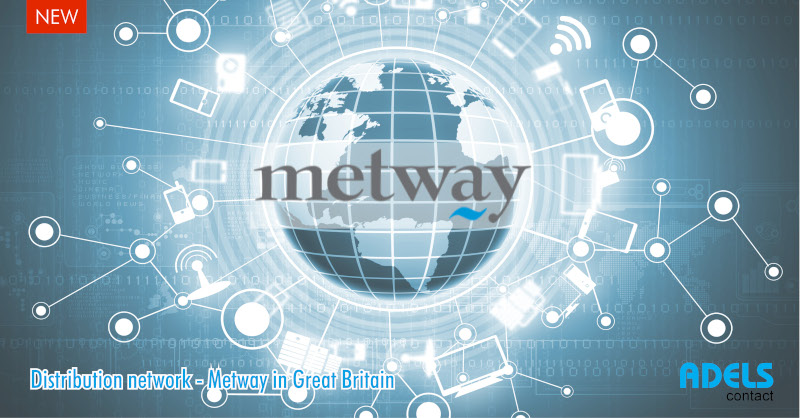 Adels-Contact distribution network – with our partner Metway in Great Britain