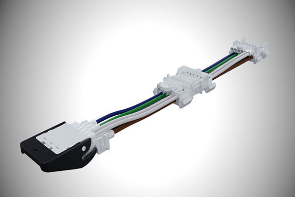 LEDtrack Lichtbandsystem - LEDtrack Durchgangsverdrahtung - LEDtrack REEL/ 7 525 215 300 2P A75 B150 GEN2